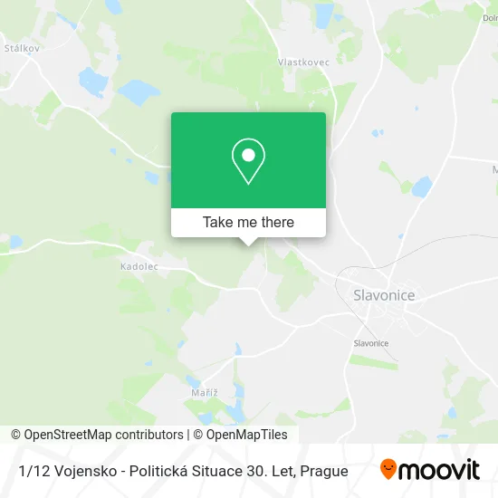 Карта 1 / 12 Vojensko - Politická Situace 30. Let