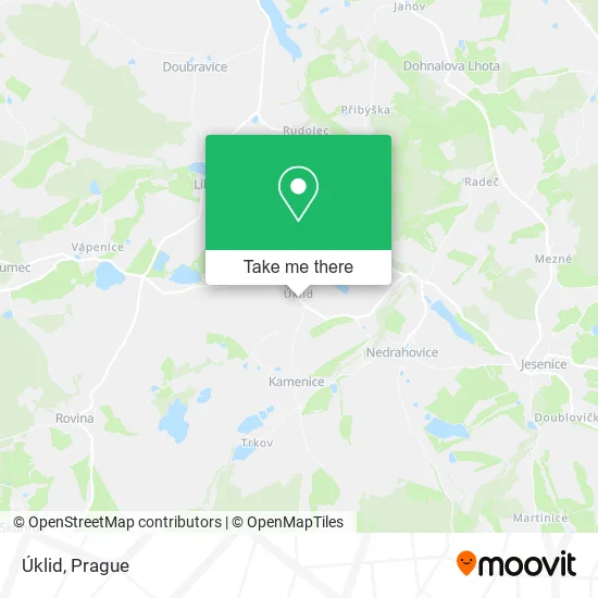 Карта Úklid