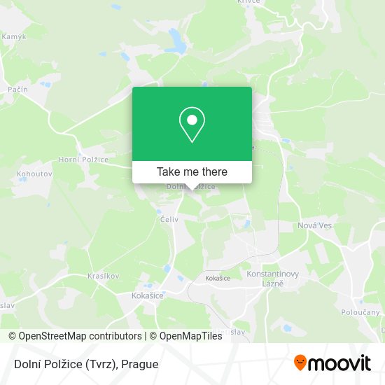 Dolní Polžice (Tvrz) map