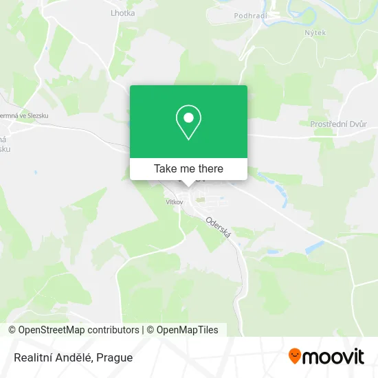 Карта Realitní Andělé