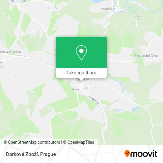 Dárkové Zboží map