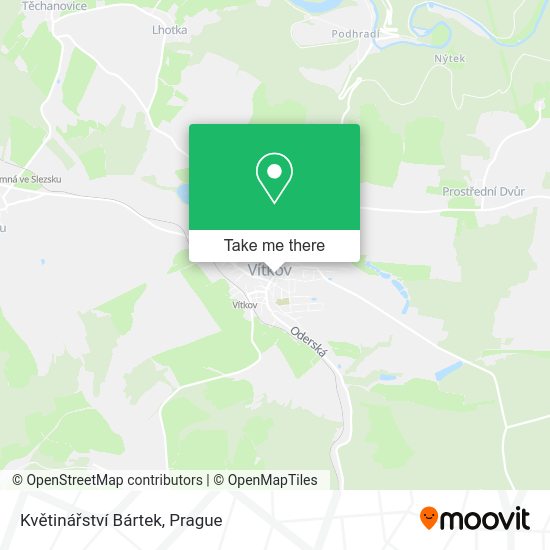 Květinářství Bártek map