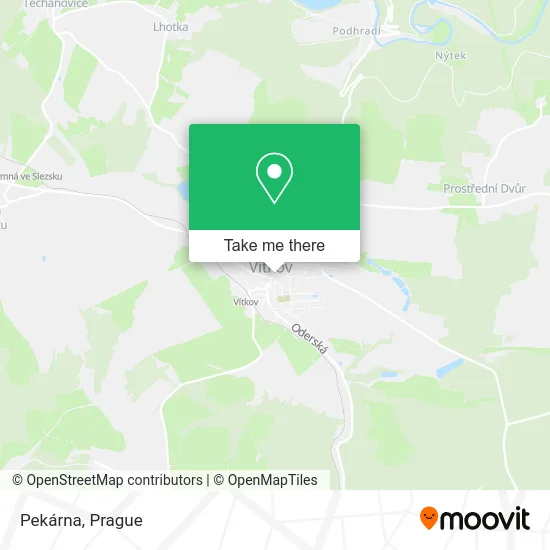 Карта Pekárna