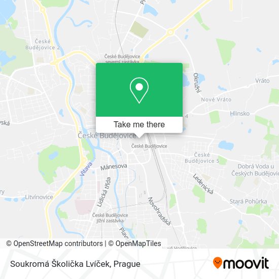 Soukromá Školička Lvíček map