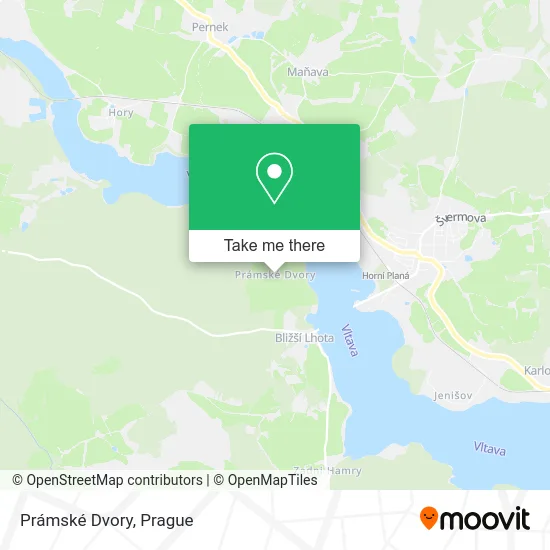 Карта Prámské Dvory