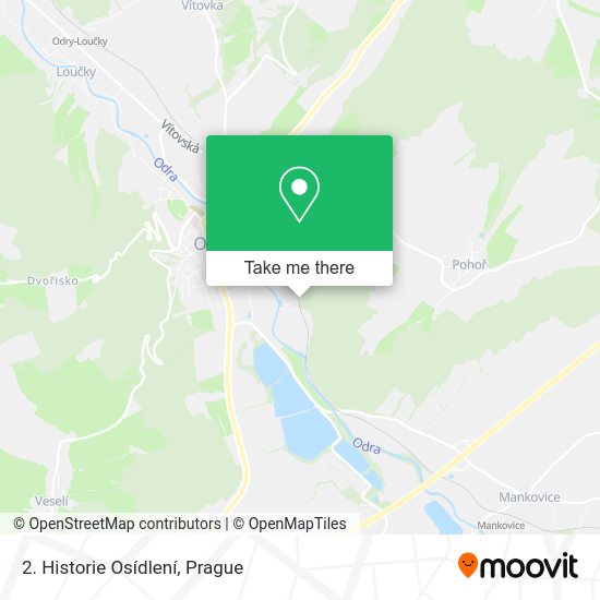 2. Historie Osídlení map