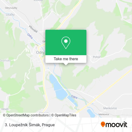 3. Loupežník Šimák map