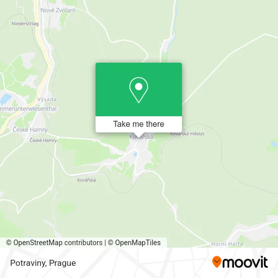 Карта Potraviny