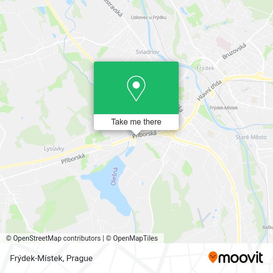 Frýdek-Místek map