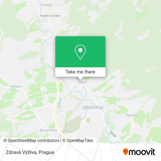 Zdravá Výživa map