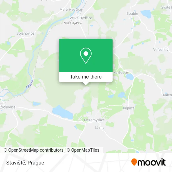 Карта Staviště