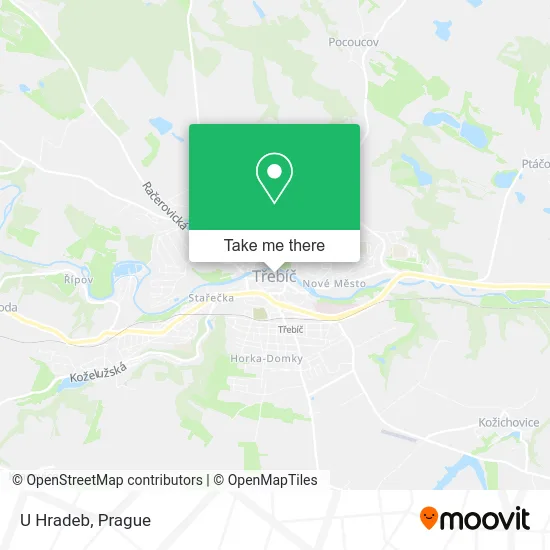 Карта U Hradeb