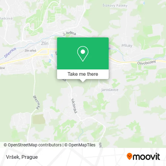 Карта Vršek