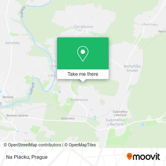 Карта Na Plácku