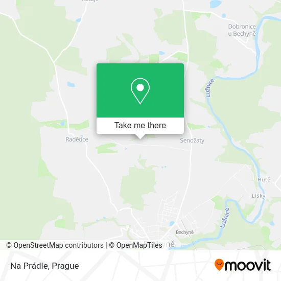 Карта Na Prádle