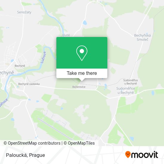 Карта Paloucká