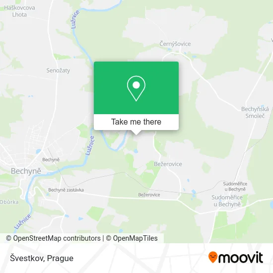 Карта Švestkov