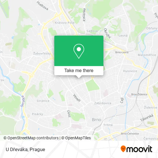Карта U Dřeváka