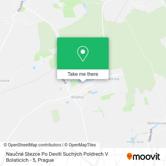 Naučné Stezce Po Devíti Suchých Poldrech V Bolaticích - 5 map
