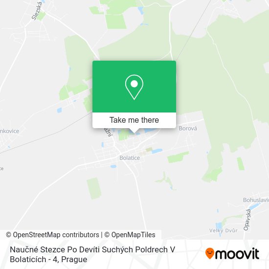 Naučné Stezce Po Devíti Suchých Poldrech V Bolaticích - 4 map