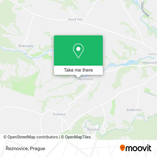 Карта Řeznovice