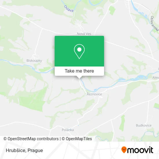 Карта Hrubšice