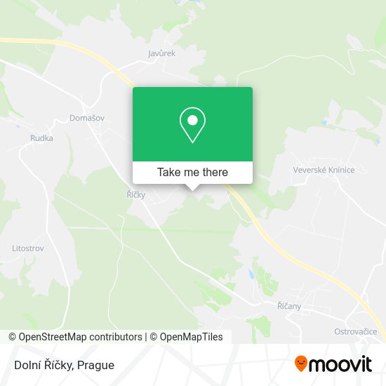 Dolní Říčky map