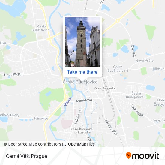 Карта Černá Věž