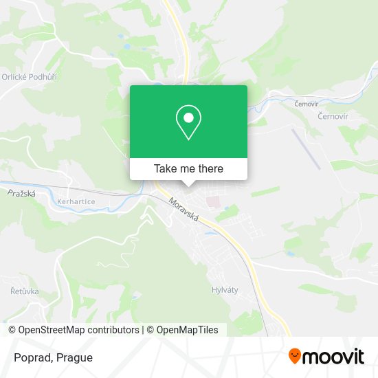 Карта Poprad