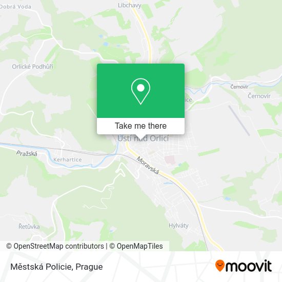 Карта Městská Policie