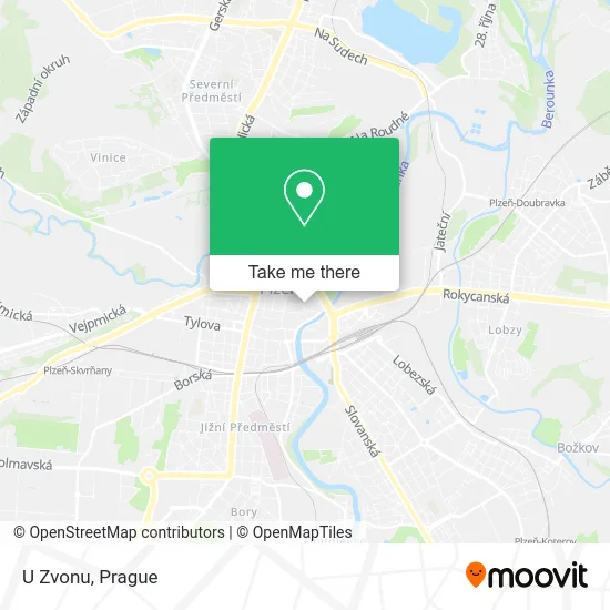 Карта U Zvonu
