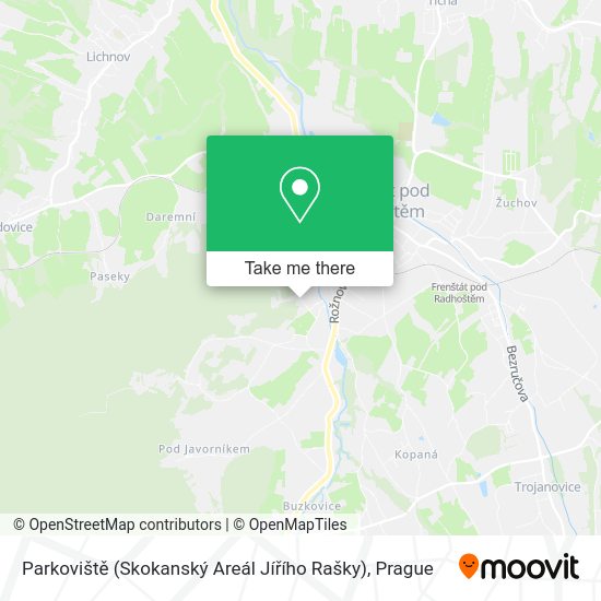 Parkoviště (Skokanský Areál Jířího Rašky) map