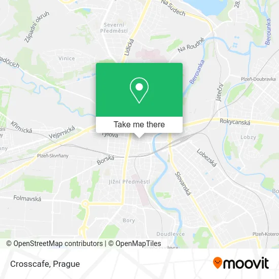 Crosscafe map