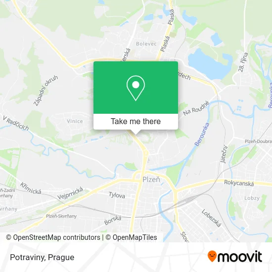 Карта Potraviny