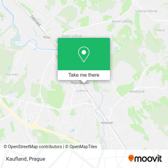 Kaufland map