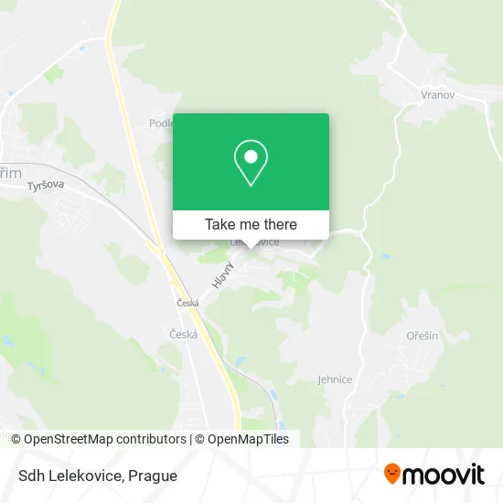 Карта Sdh Lelekovice