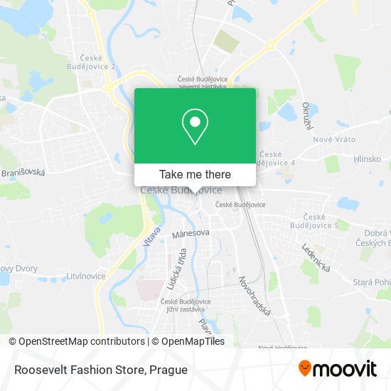 Roosevelt Fashion Store map