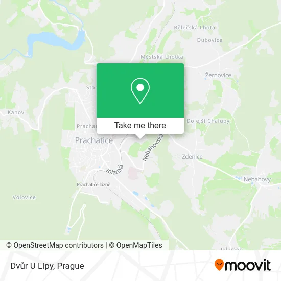 Карта Dvůr U Lípy