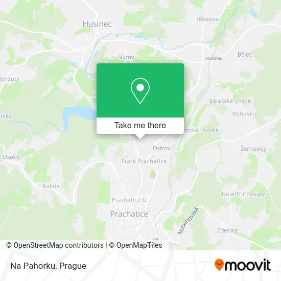 Карта Na Pahorku