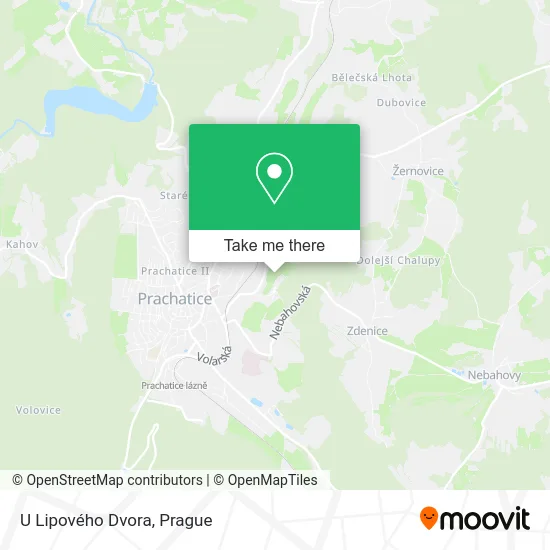 Карта U Lipového Dvora