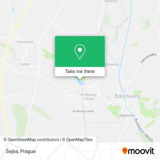 Карта Šejba