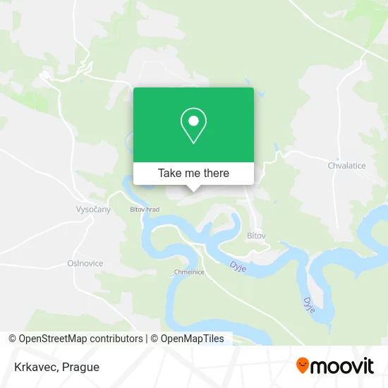 Карта Krkavec