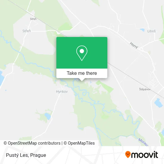Карта Pustý Les