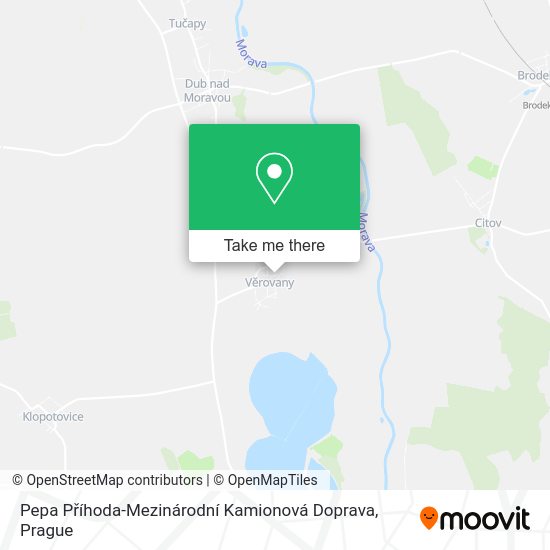 Pepa Příhoda-Mezinárodní Kamionová Doprava map