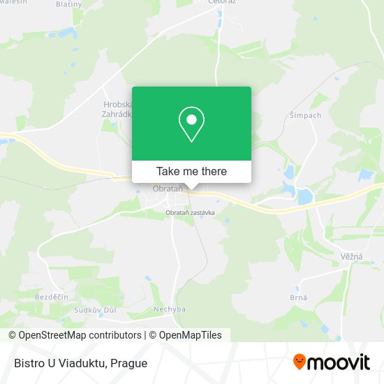 Карта Bistro U Viaduktu