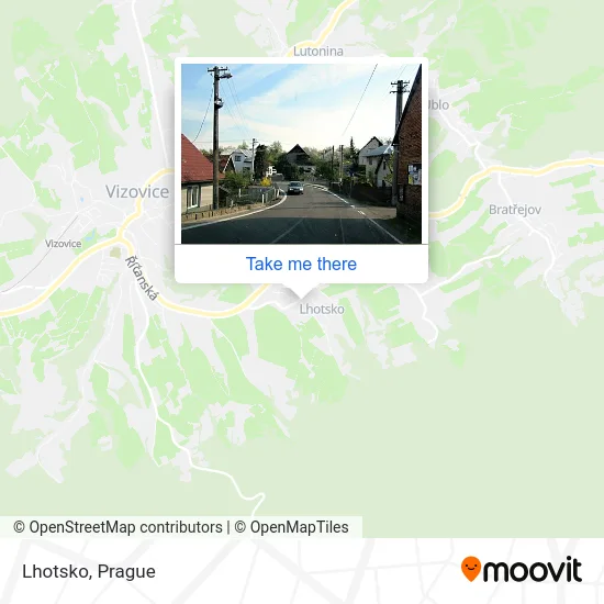 Карта Lhotsko