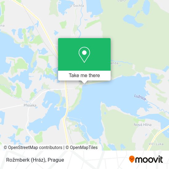 Rožmberk (Hráz) map