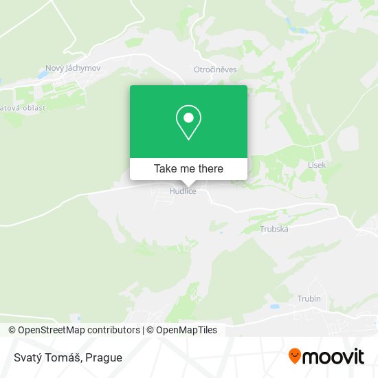 Svatý Tomáš map