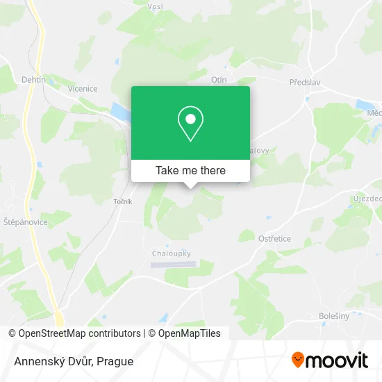 Карта Annenský Dvůr