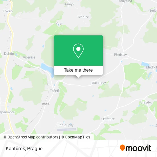 Карта Kantůrek